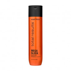 Shampoo for smoothness of hair of Matrix Total Results Mega Sleek Shampoo with shea butter, 300 ml