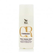 Shampoo for an intensive hair shine of Wella Professionals Oil Reflections Luminous Reveal Shampoo with extract of white tea, 50 ml
