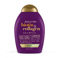 Shampoo for the deprived of volume and fine hair of OGX Thick & Full + Biotin & Collagen Shampoo with biotin and collagen, 385 ml