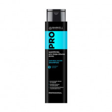 Shampoo for mega volume of hair of Markell Pro Hair Mega Volume Shampoo z coconut water, 400 ml (bottle)
