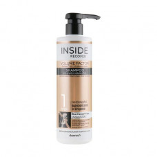 Shampoo for the volume of hair of Cleanness + Inside Recover Volume Factor Shampoo of 490 ml