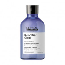 Shampoo for shine of the hair painted in shades blond by L'Oreal Professionnel Serie Expert Blondifier Gloss Shampoo, 300 ml
