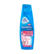 Shampoo for dim hair of Shamtu the Shining gloss with extract of a flower of the Japanese cherry, 360 ml