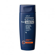 Shampoo for hair of Bielita For Men Antidandraff with the refreshing effect, against dandruff, for men, 250 ml