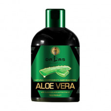 Shampoo for hair of Dallas Cosmetics Aloe Vera Hair Shampoo with hyaluronic acid, natural juice of an aloe and tea tree oil, 500 ml