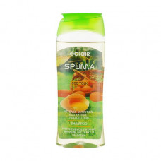 Shampoo for hair of Eclair Spuma Egg Yolk Shampoo Intensive food, with egg extract and lecithin, 400 ml
