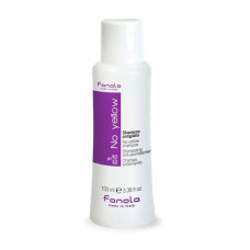 Shampoo for hair of Fanola No-Yellow Shampoo for neutralization of yellowness, 100 ml