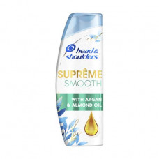 Shampoo for hair of Supreme Smooth Head & Shoulders Smoothness, with argan and mindalevy oils, 270 ml