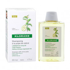 Shampoo for hair of Klorane Shampoo With Citrus Pulp for a normal and oily hair, 200 ml