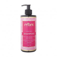 Shampoo for hair of More Beauty More Enriched Shampoo with hyaluronic acid and biotin, 500 ml