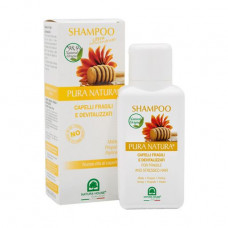 Shampoo for hair of Natura House Pura Natura with honey, propolis and flower pollen, 250 ml