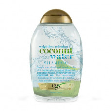 Shampoo for hair of OGX Weightless Hydration + Coconut Water Shampoo Weightless moistening, with coconut water, 385 ml