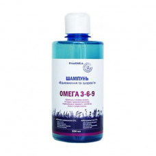 Shampoo for hair of Pharmea Omega 3-6-9 Shampoo Restoration and health, 350 ml