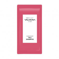 Shampoo for hair of Valmona Sugar Velvet Milk Shampoo with a complex from milk and extracts of berries, 50*10 ml (samplers)