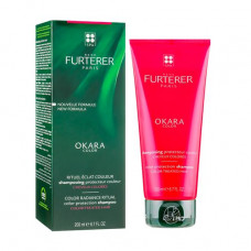Shampoo for protection of color of a dyed hair of Rene Furterer Okara Color Protection Shampoo, 200 ml