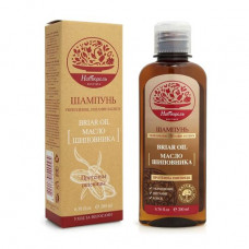 Natyurel shampoo boutique for strengthening, food and a hair shine with oil of a dogrose and proteins of wheat, 200 ml