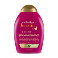Shampoo against fragility of hair of OGX Anti-Breakage + Keratin Oil Shampoo with keratin oil, 385 ml
