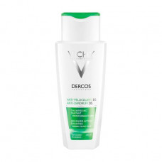 Shampoo of the strengthened action of Vichy Dercos Anti-Dandruff DS Shampoo against dandruff, for an oily hair and the angry head skin, 200 ml