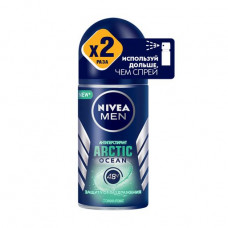 Ball antiperspirant of Nivea Men Arctic Ocean of Zashchita from irritation, men's, 50 ml