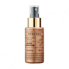 Shimmer spray for a body of Mermade Bronze Champagne, 80 ml
