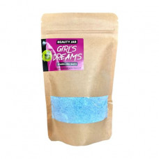Sparkling bath of Beauty Jar Candy Girls Dreams Sparkling Bath with oil of sweet almonds and vitamin E, 250 g