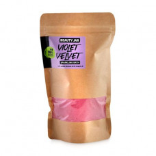 Sparkling bath of Beauty Jar Violet Velvet Sparkling Bath with oil of sweet almonds and vitamin E, 250 g