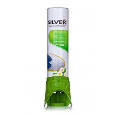 Silver a deodorant for footwear