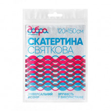 Cloth polypropylene Dobra of a state present of Festive, 150*120 cm, white, 1 piece