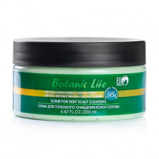 Srub for deep cleansing of head skin of Bio World Botanic Life Scrub For Deep Scalp Cleansing, 200 ml