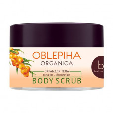 Body scrub of Belkosmex Oblepiha Organica of Pitaniye and updating, 175 g