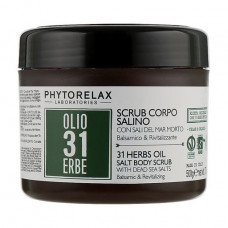 Body scrub of Phytorelax Laboratories 31 Herbs Oil Salt Body Scrub, 500 g