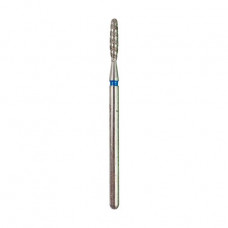 Replaceable diamond mill for Tornado Tufi Profi manicure the Flame, 2.1 mm, a blue notch (244 021LXB)