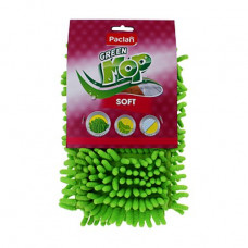Replaceable nozzle for a mop of Paclan Green MOP from microfiber, 40*13 cm