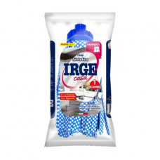 Replaceable nozzle on a mop-mop of Irge T40 of white-blue, synthetic, 40 g, 1 piece
