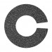 Replaceable files rings for the pedicure disk Staleks Pro Pododisk S, 180 grit, 50 pieces (PDFR-15-180)