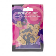 Replaceable files rings for the pedicure disk Staleks Pro Pododisk S, 240 grit, 50 pieces (PDFR-15-240)