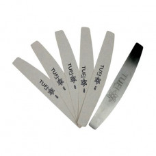 Replaceable files for Tufi Profi file with a metal base, the round edge, 150 grit, 6 pieces (0074000)