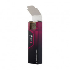 The half moon of Staleks Pro Expert 40 DFE-40-100, 100 grit replaceable files for a file, 30 pieces