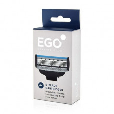 Replaceable cartridges for shaving of Ego Shaving Club, 4 pieces