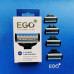 Replaceable cartridges for shaving of Ego Shaving Club, 4 pieces