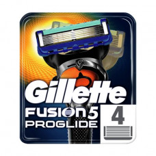 Replaceable cartridges for shaving of Gillette Fusion 5 ProGlide, men's, 4 pieces