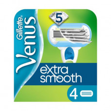 Replaceable cartridges for shaving of Gillette Venus Extra Smooth Embrace female, 4 pieces