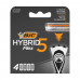 Replaceable cartridges for shaving men's BIC Flex 5 Hybrid, 4 pieces