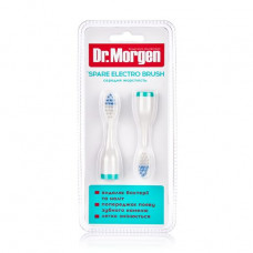 Replaceable nozzles for the electric Dr.Morgen Spare Electro Brush toothbrush, 2 pieces