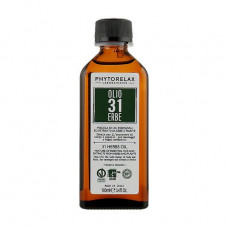 Mix of essential oils and Phytorelax Laboratories 31 Herbs Oil extracts, 100 ml