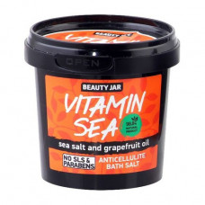 The Sea bath salt Beauty Jar Vitamin Sea anti-cellulite with oil of grapefruit, 150 g