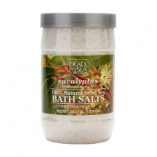 The Dead Sea Collection Eucalyptus Bath Salts bath salt with oil of an eucalyptus, 970 g