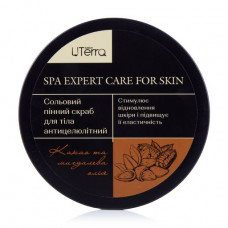 Salt foam body scrub of UTerra Native of Cocoa and almond oil, 250 ml