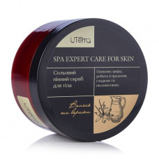 Salt foam body scrub of UTerra Native of Wanil and cream, 250 ml