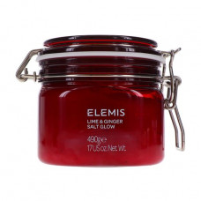 Salt body scrub of Elemis Exotics Lime & Ginger Salt Glow Lyme and ginger, 490 g